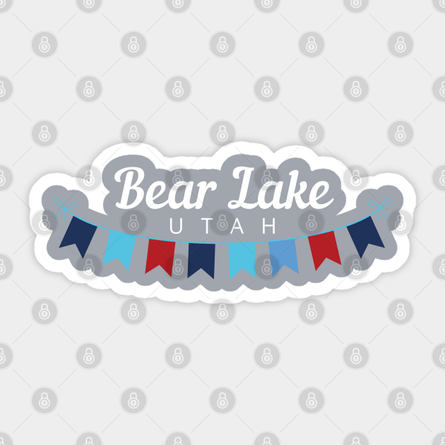 Bear Lake Utah Bear Lake Utah Sticker TeePublic